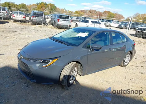 2025 Toyota Corolla Le from USA, damaged, VIN 5YFB4MDE8SP345571